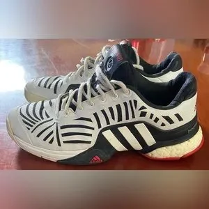 adidas barricade boost × Y3 アディダス 美品 アディダス Y-3 Barricade 13 Tennis Shoes - グレー
